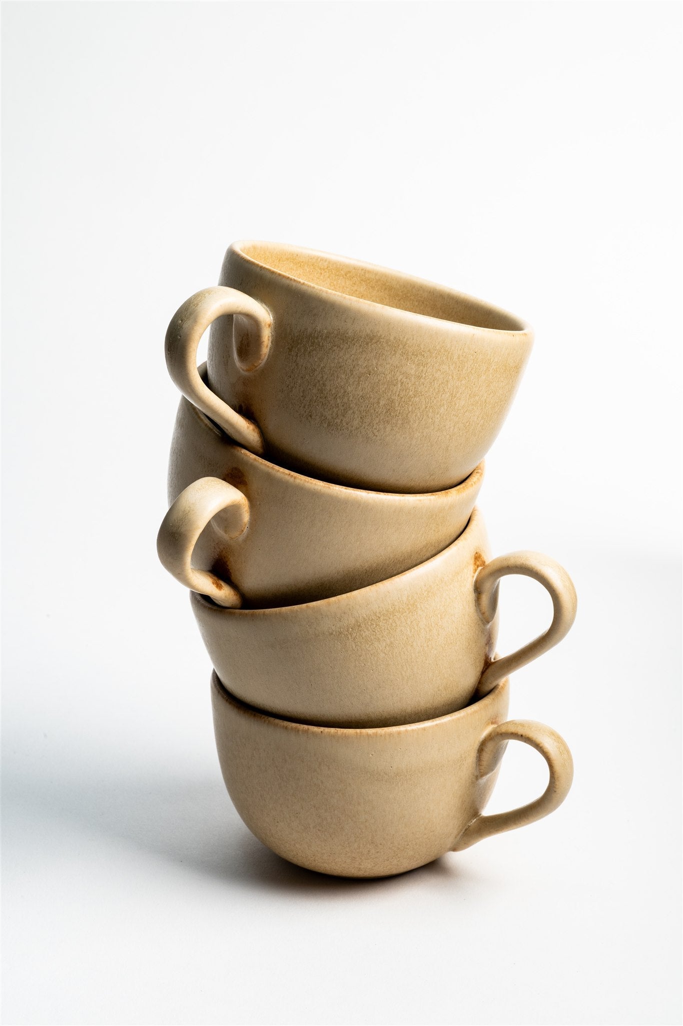 ספל תה עם ידית בצבעי נגה | 265 מ"ל - Ceramora כוסות לאטה