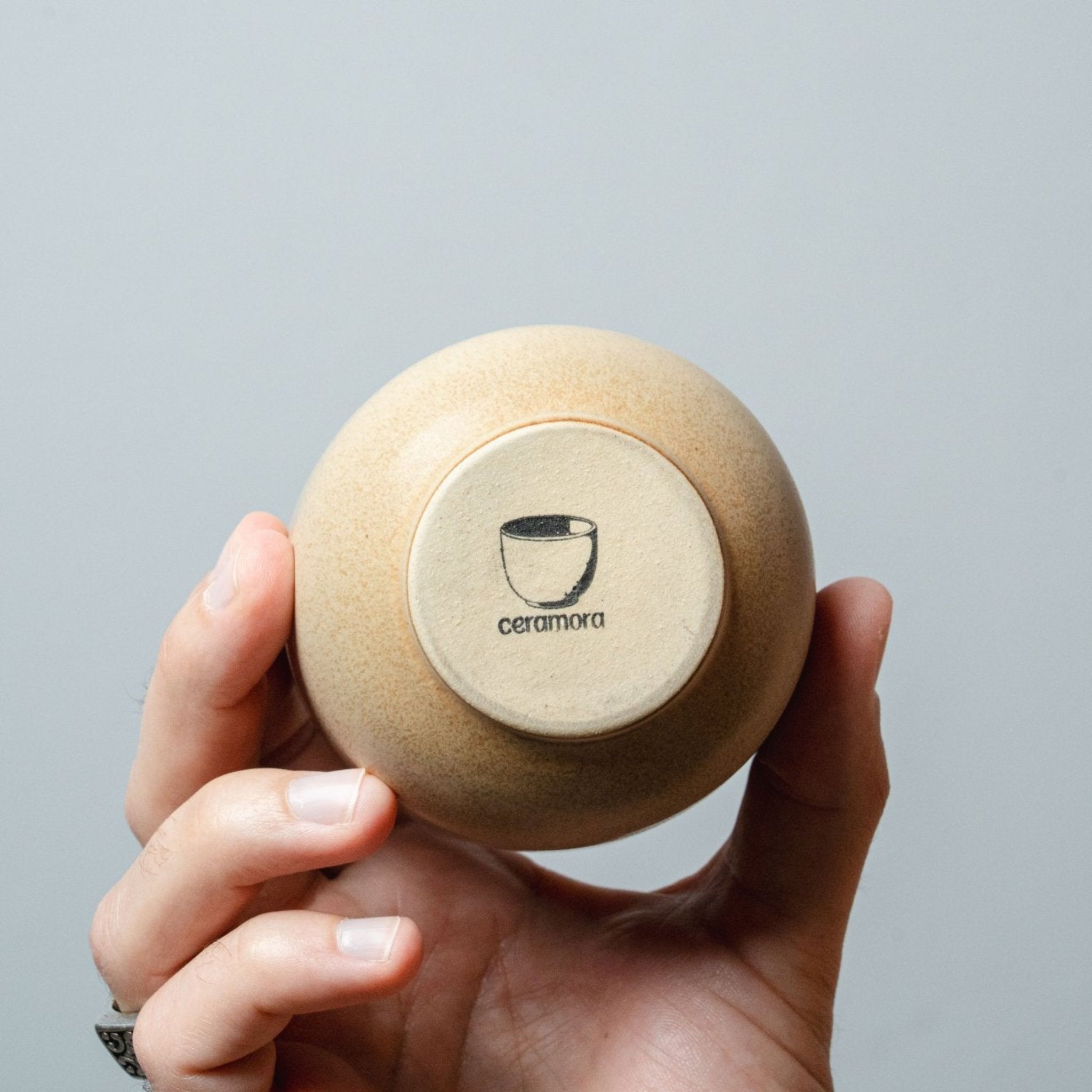 קפוצ'ינו קטן | סדרת נגה - Ceramora כוסות לאטה