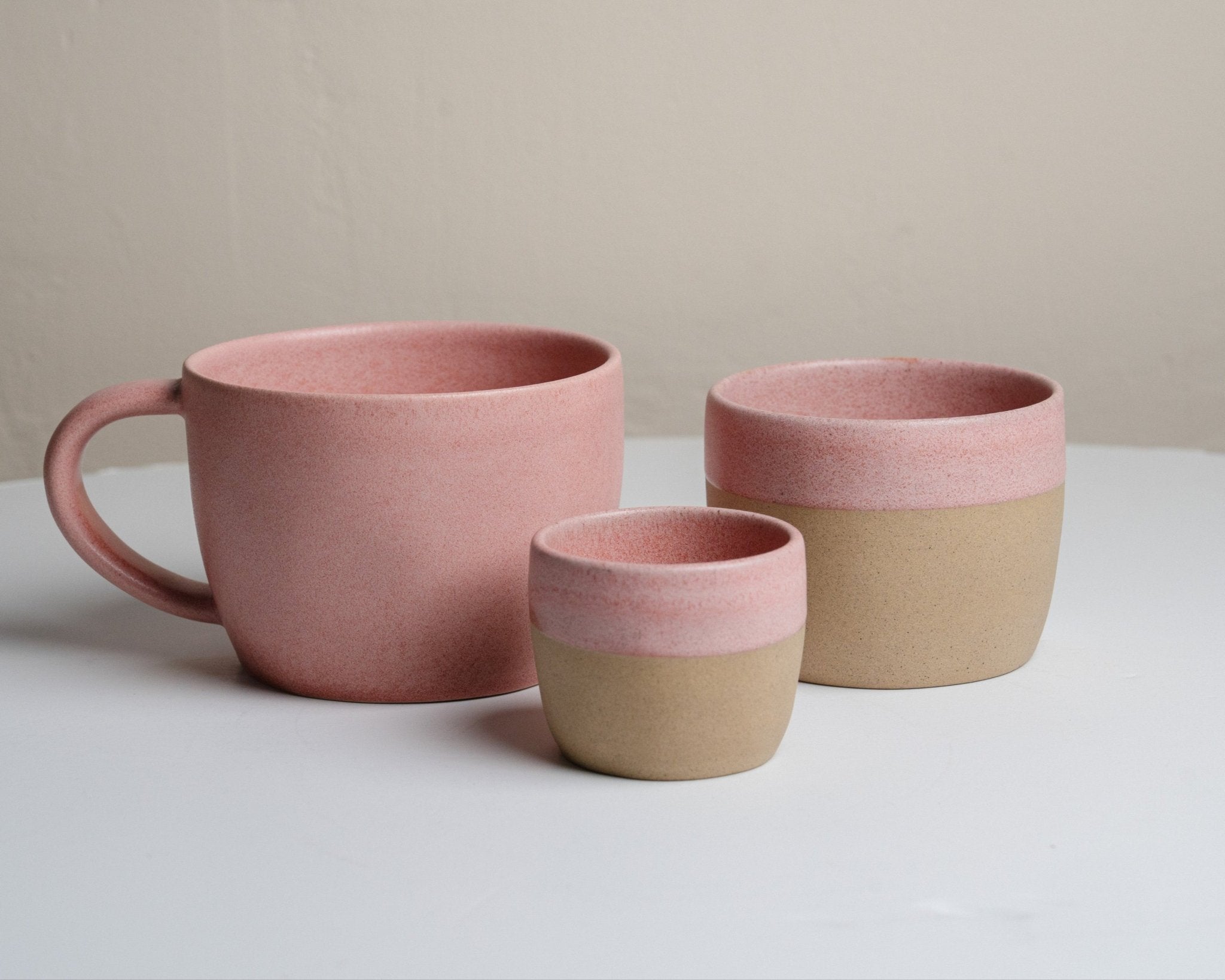 מארז זוגות | שש כוסות | מרשמלו - Ceramora כוסות קורטדו