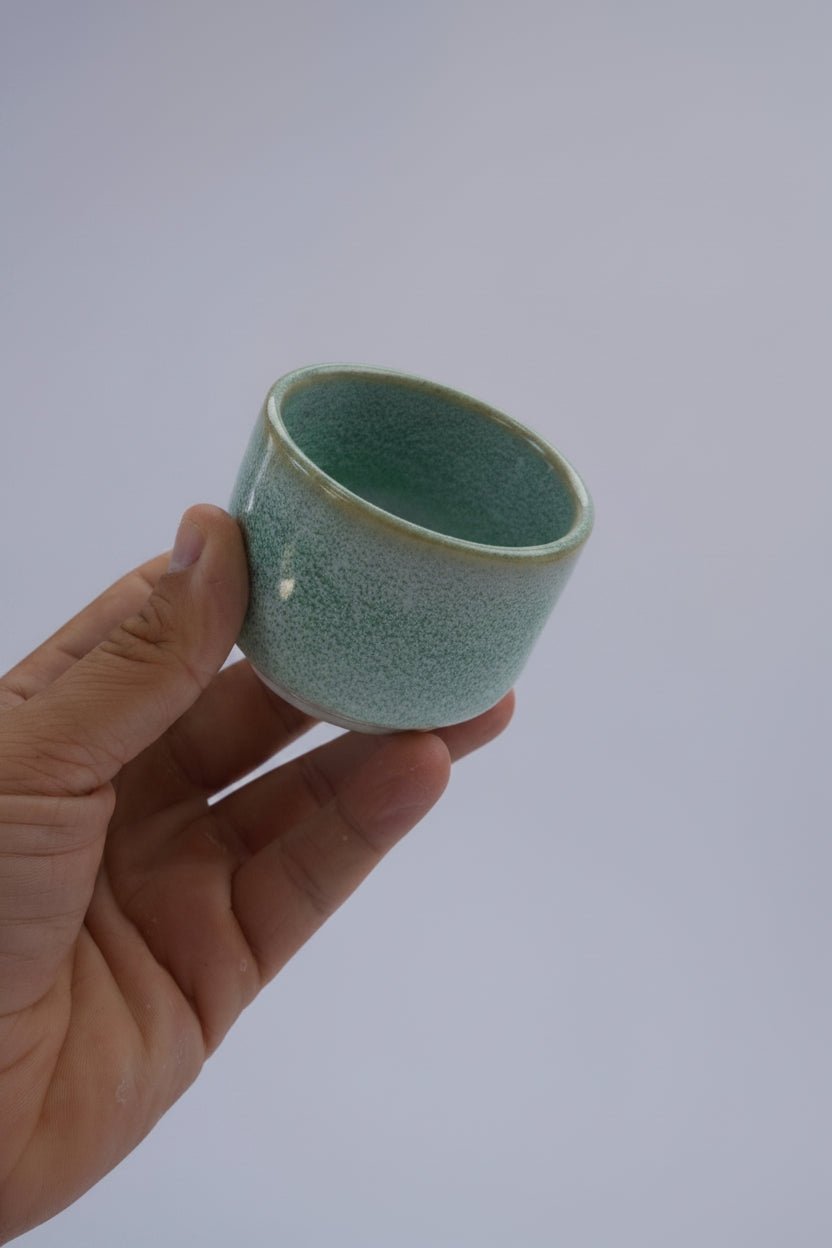 כוס אספרסו/קורטדו - סדרת מלס - מנטה - Ceramora כוסות אספרסו