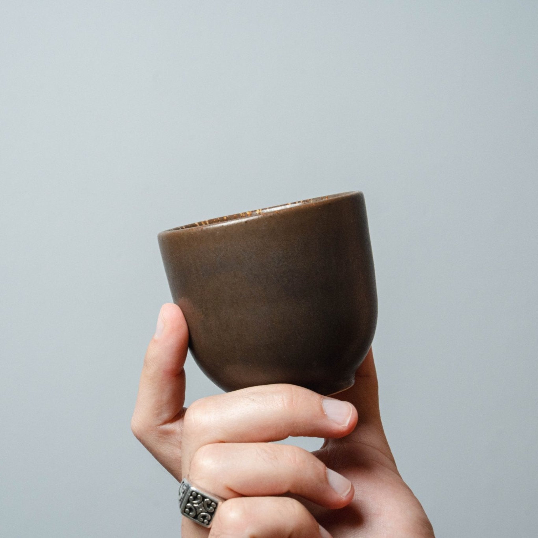 כוס פלאט וואיט | סדרת נגה (175 מ"ל) - Ceramora כוסות לאטה