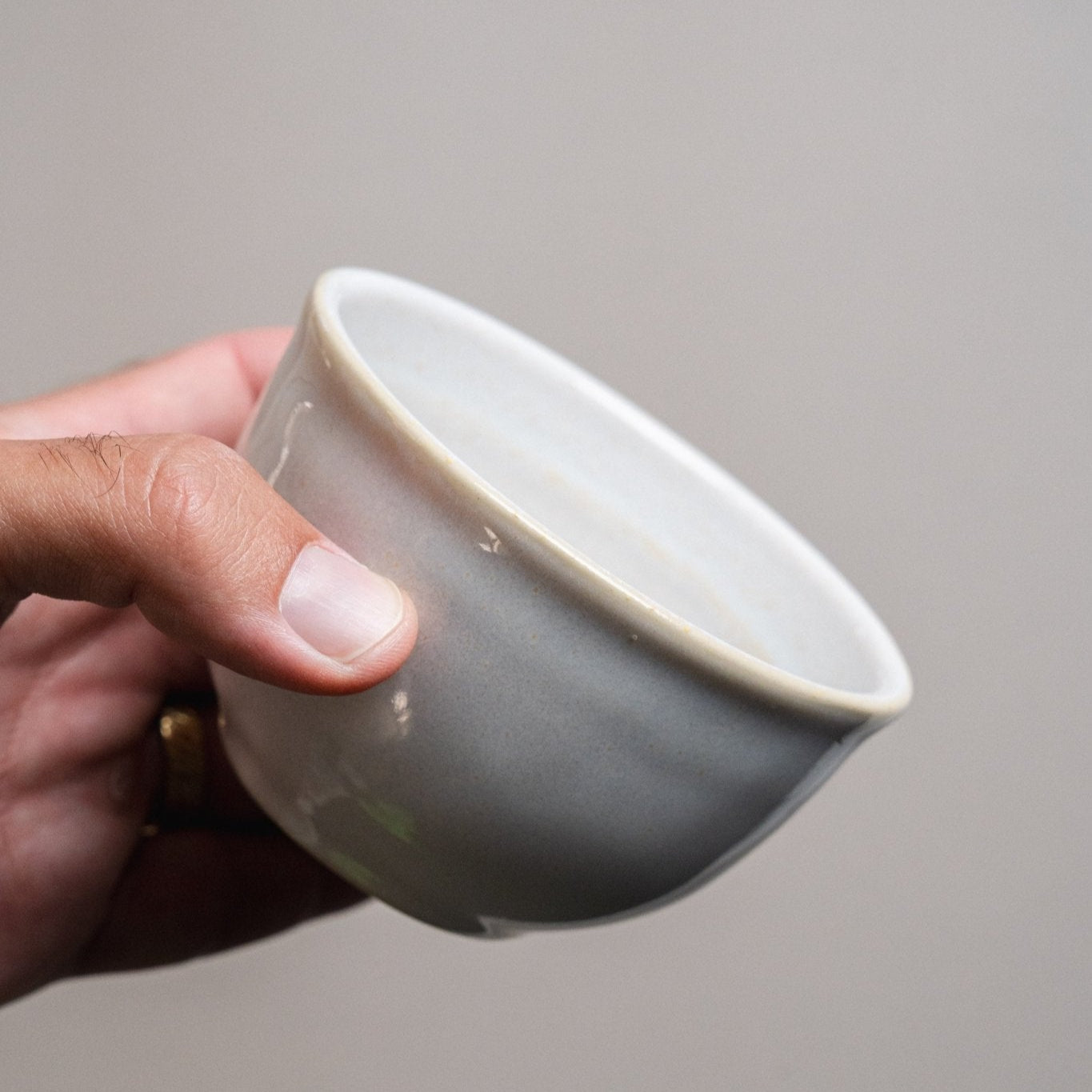 כוס מאצ'ה / קפוצ'ינו | מנוקדת - Ceramora