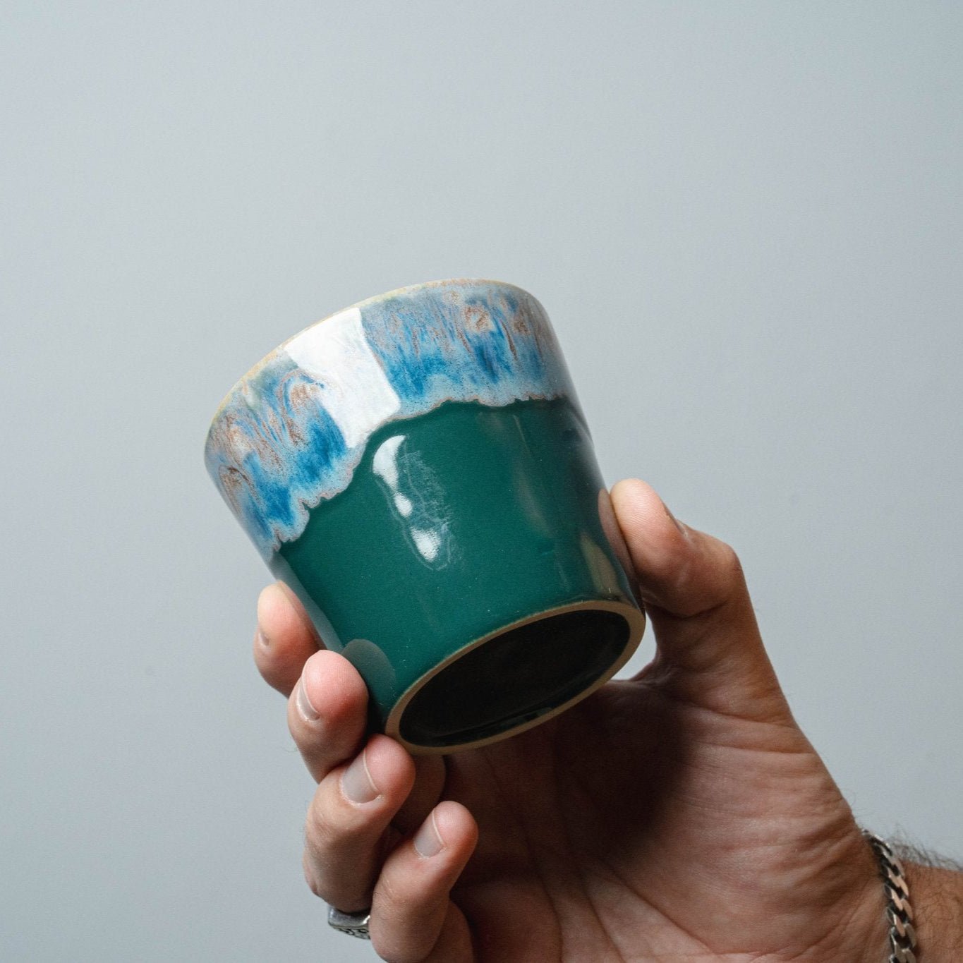 קפוצ'ינו ים | ירוק - Ceramora