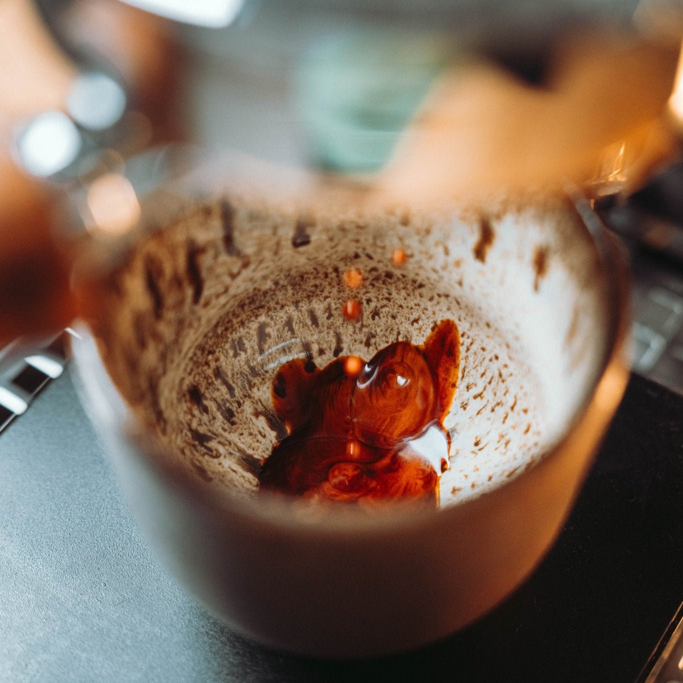 קפוצ'ינו קטן | סדרת נגה | אורן - Ceramora כוסות לאטה