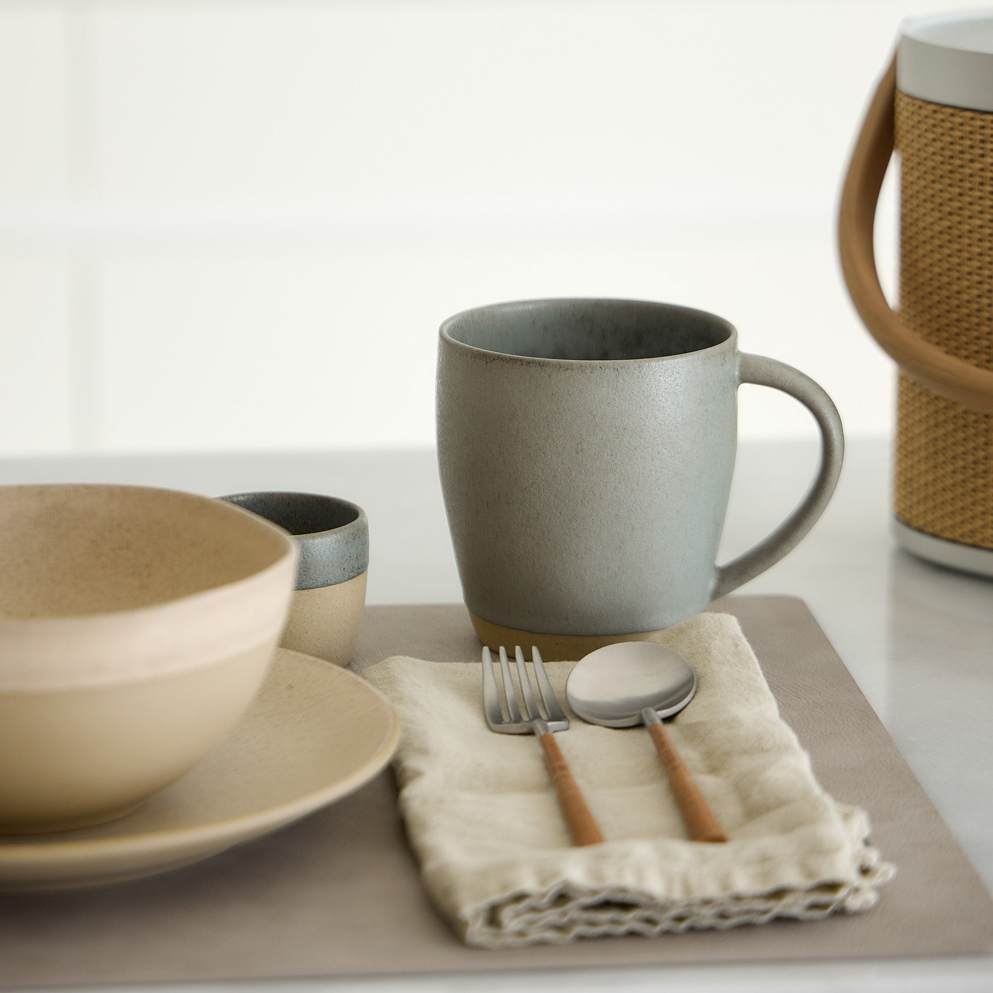 מאג מסדרת עגלגלות | 440 מ״ל - Ceramora כוסות מאג