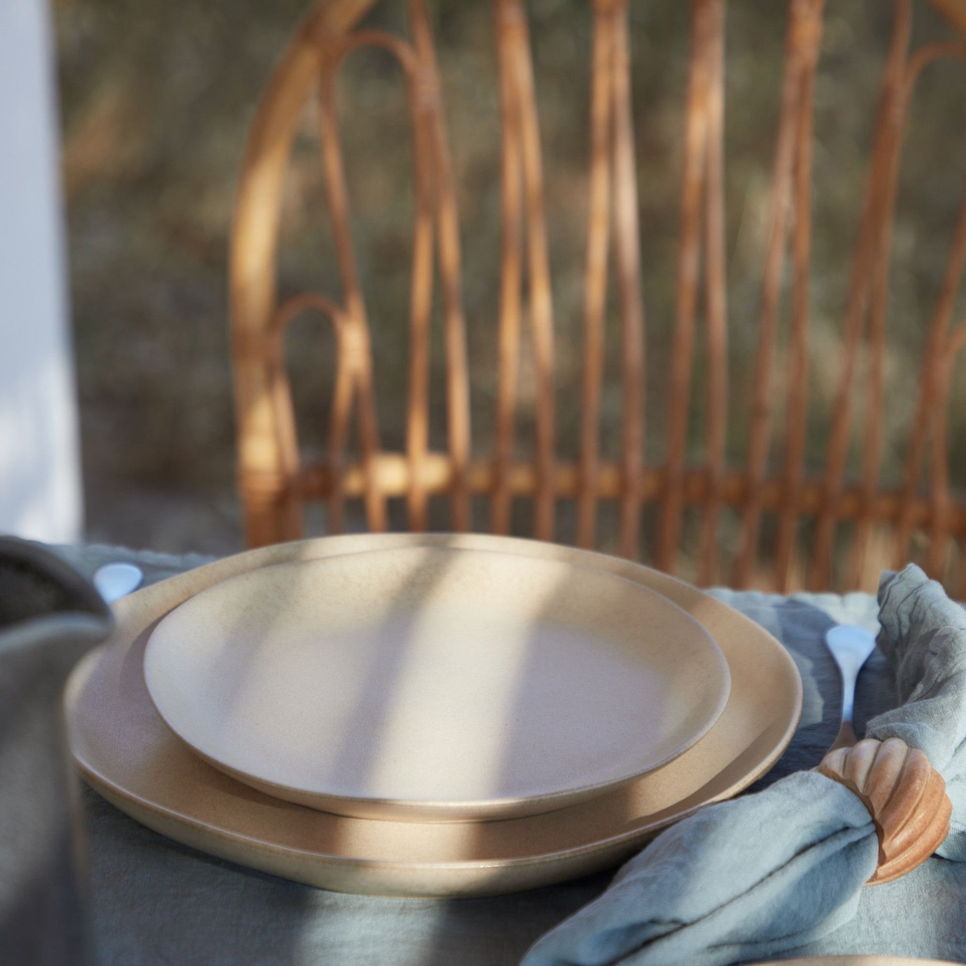 מארז צלחות | צבעי פסטל | סלט - Ceramora