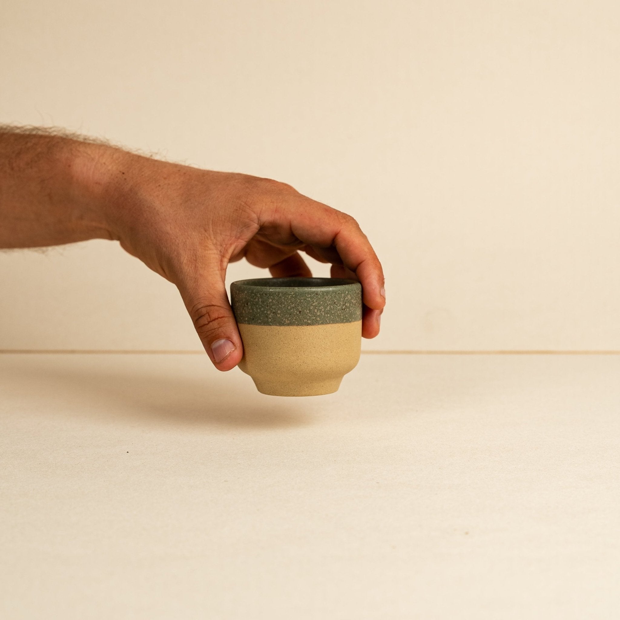 כוס אספרסו / קורטדו – סדרת שבתאי - Ceramora כוסות אספרסו