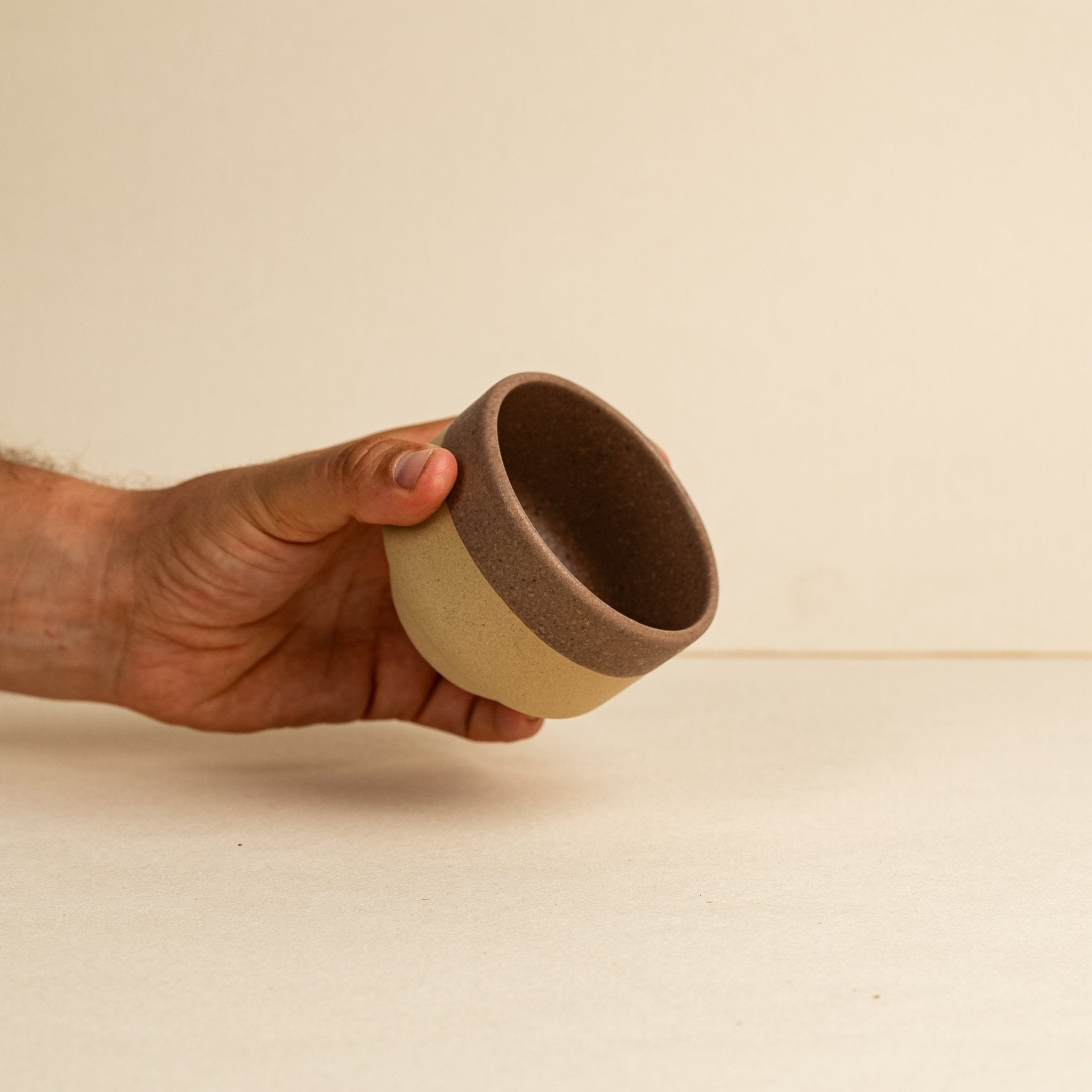כוס קפוצ'ינו קטן – סדרת שבתאי - Ceramora כוסות לאטה