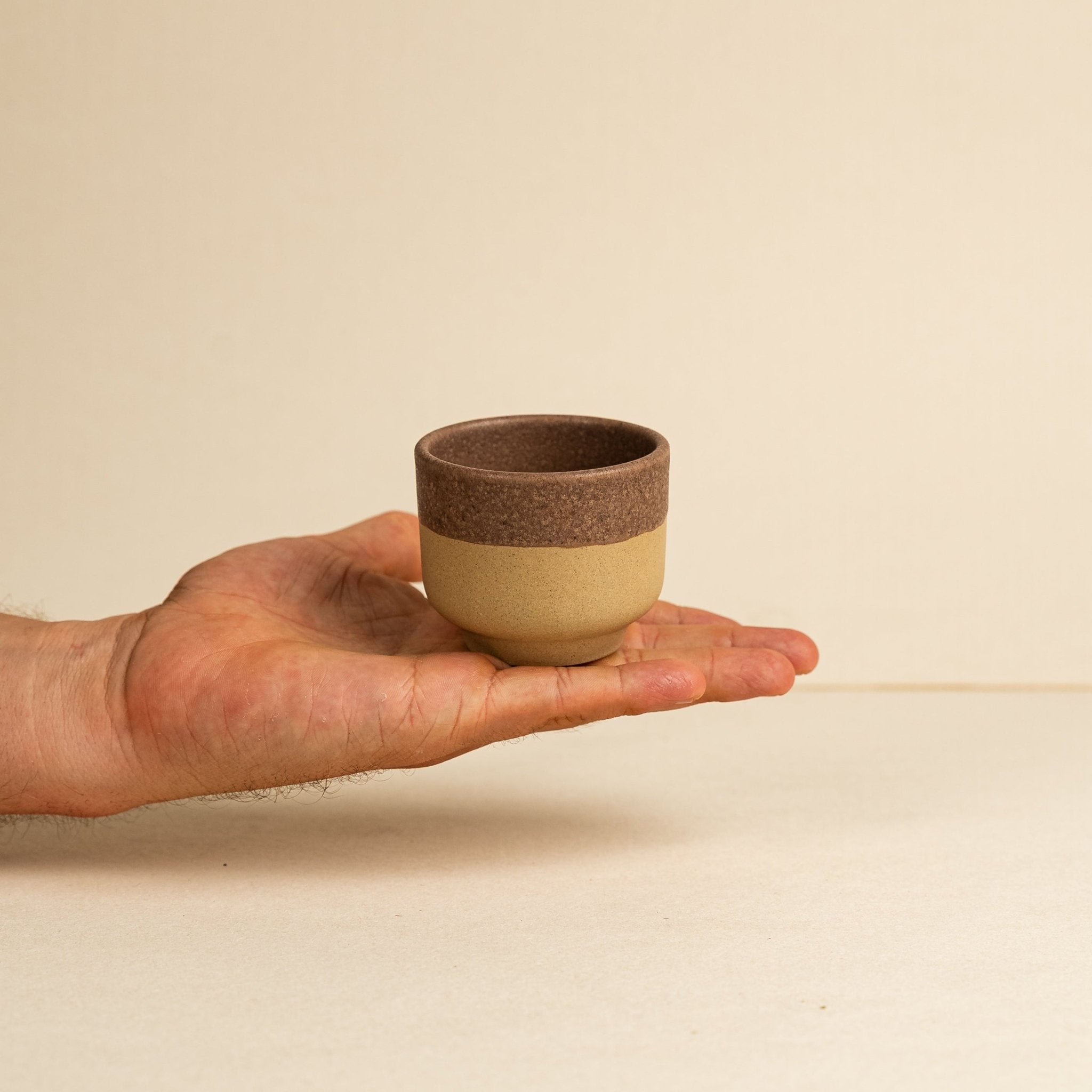 כוס אספרסו / קורטדו – סדרת שבתאי - Ceramora כוסות אספרסו