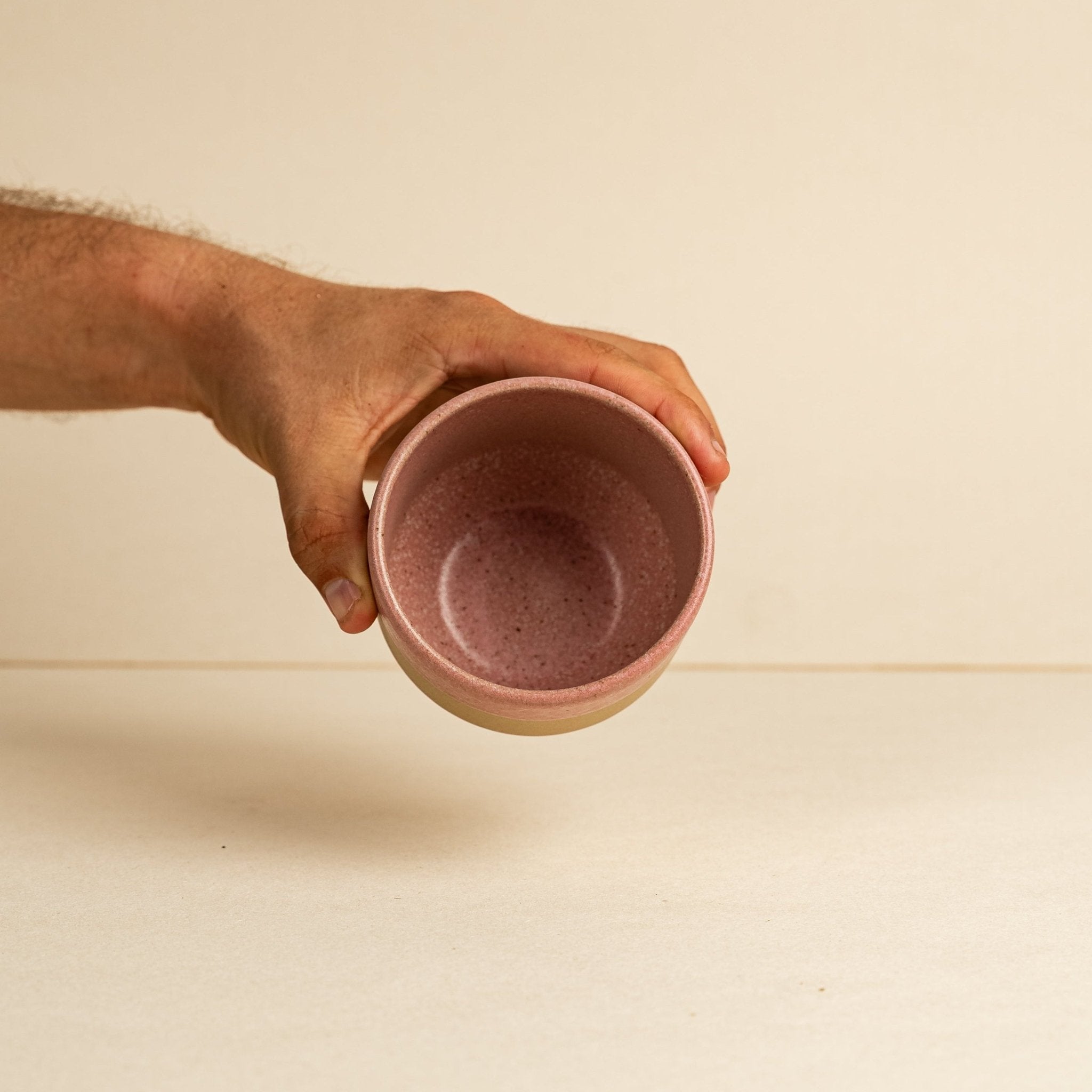 כוס קפוצ׳ינו בינוני – סדרת שבתאי - Ceramora כוסות לאטה