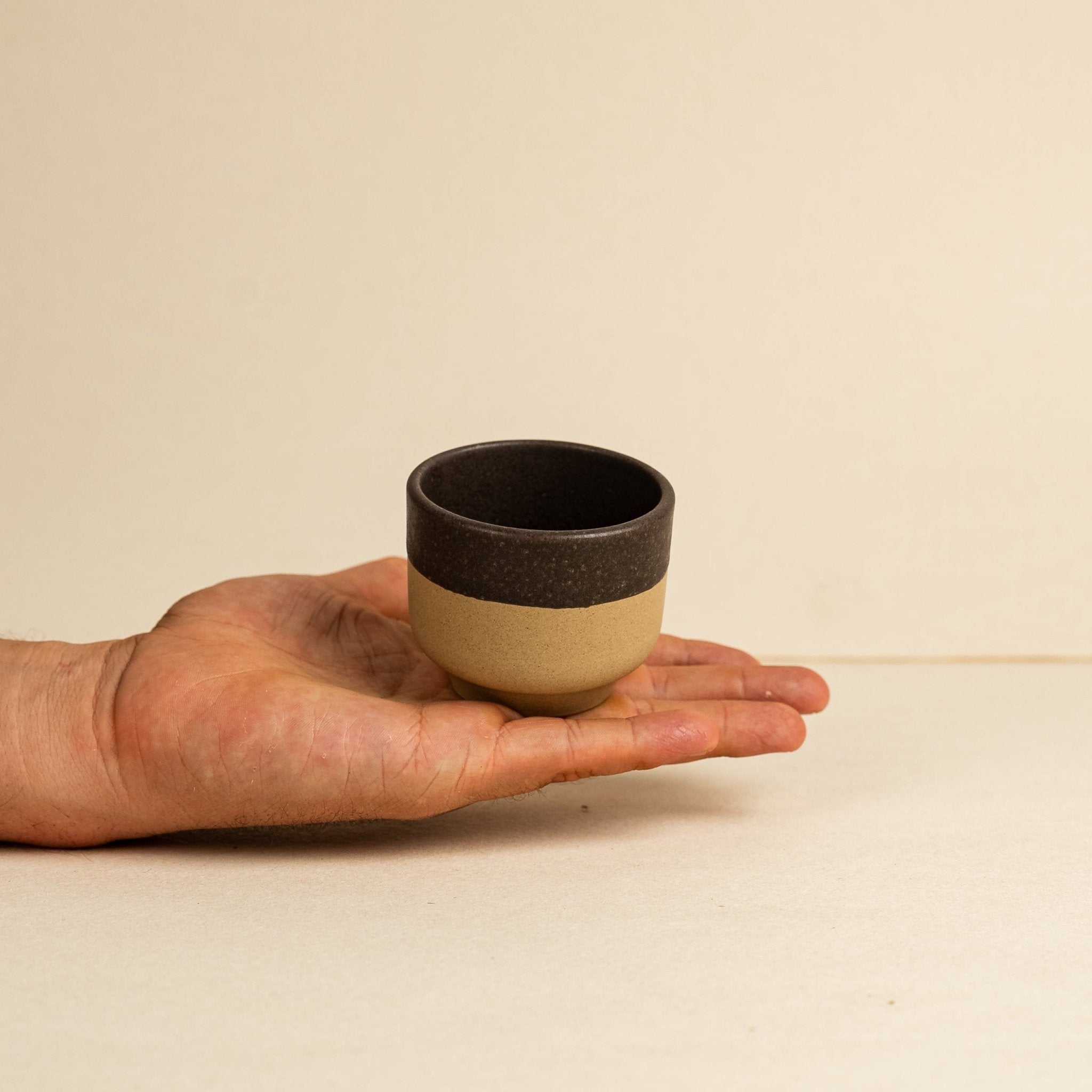 כוס אספרסו / קורטדו – סדרת שבתאי - Ceramora כוסות אספרסו