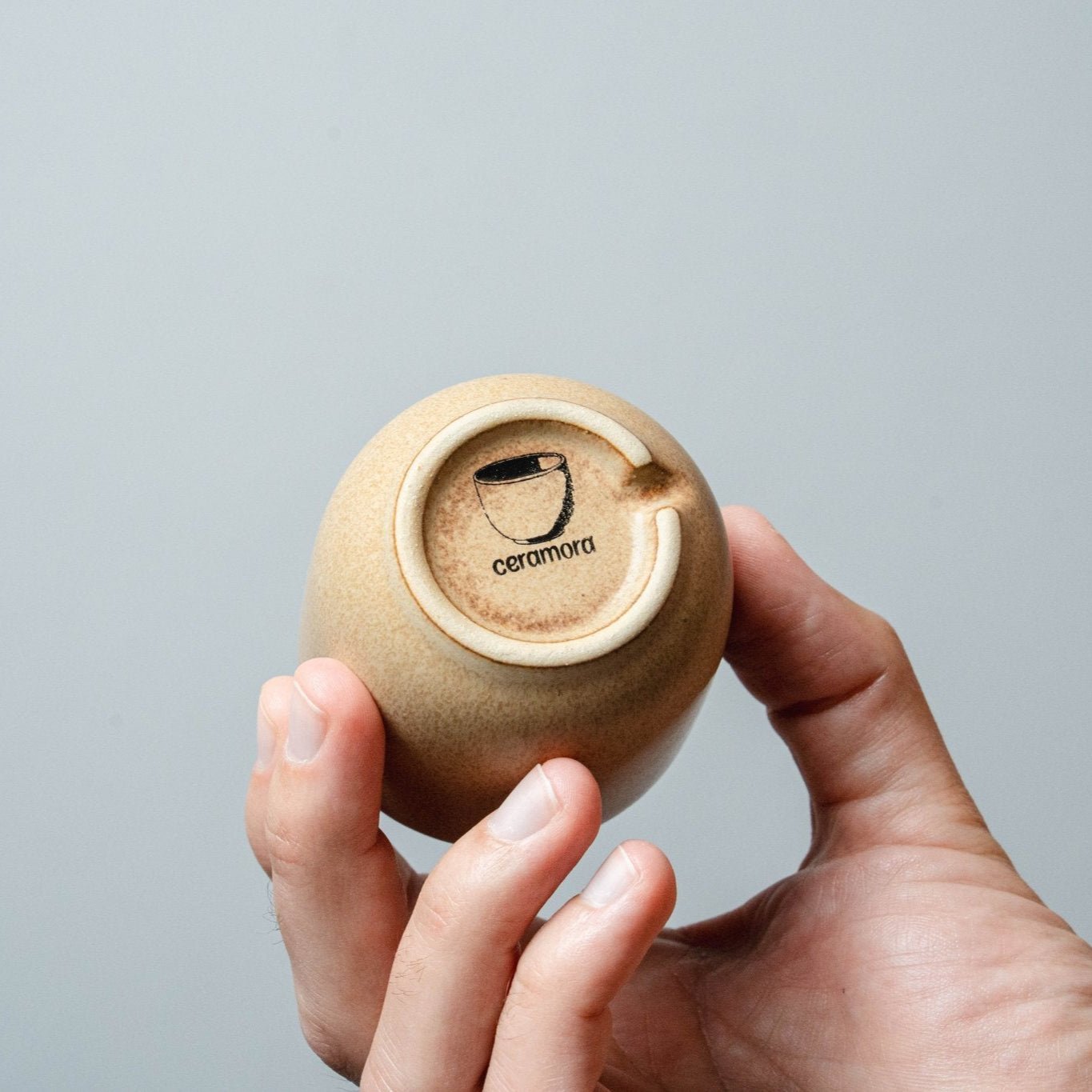 כוס אספרסו בצבעי נגה 100 מ׳׳ל - Ceramora כוסות אספרסו