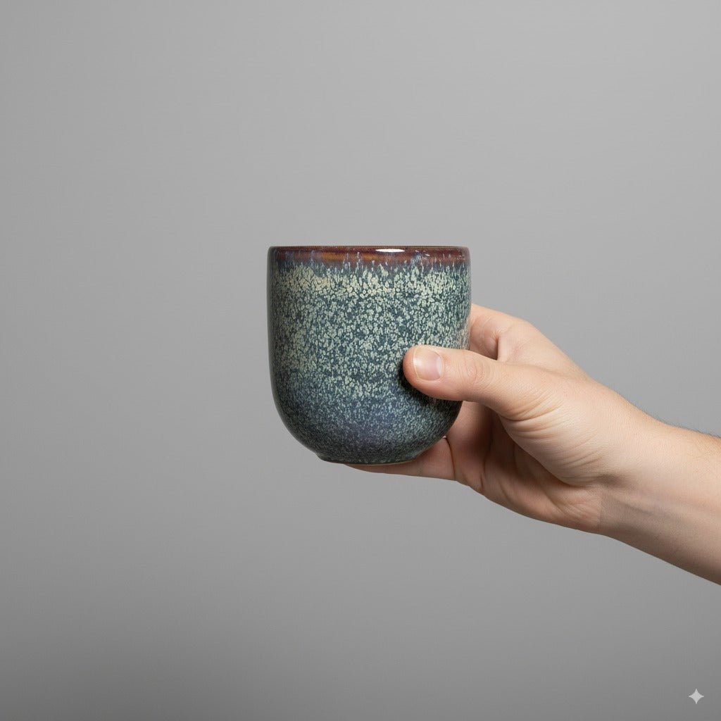 כוס קפוצ'ינו גדול – חיבוק מסדרת נגה - Ceramora כוסות מאג