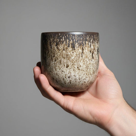 כוס קפוצ'ינו גדול – חיבוק מסדרת נגה - Ceramora כוסות מאג