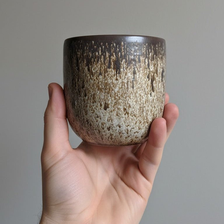 כוס קפוצ'ינו גדול – חיבוק מסדרת נגה - Ceramora כוסות מאג