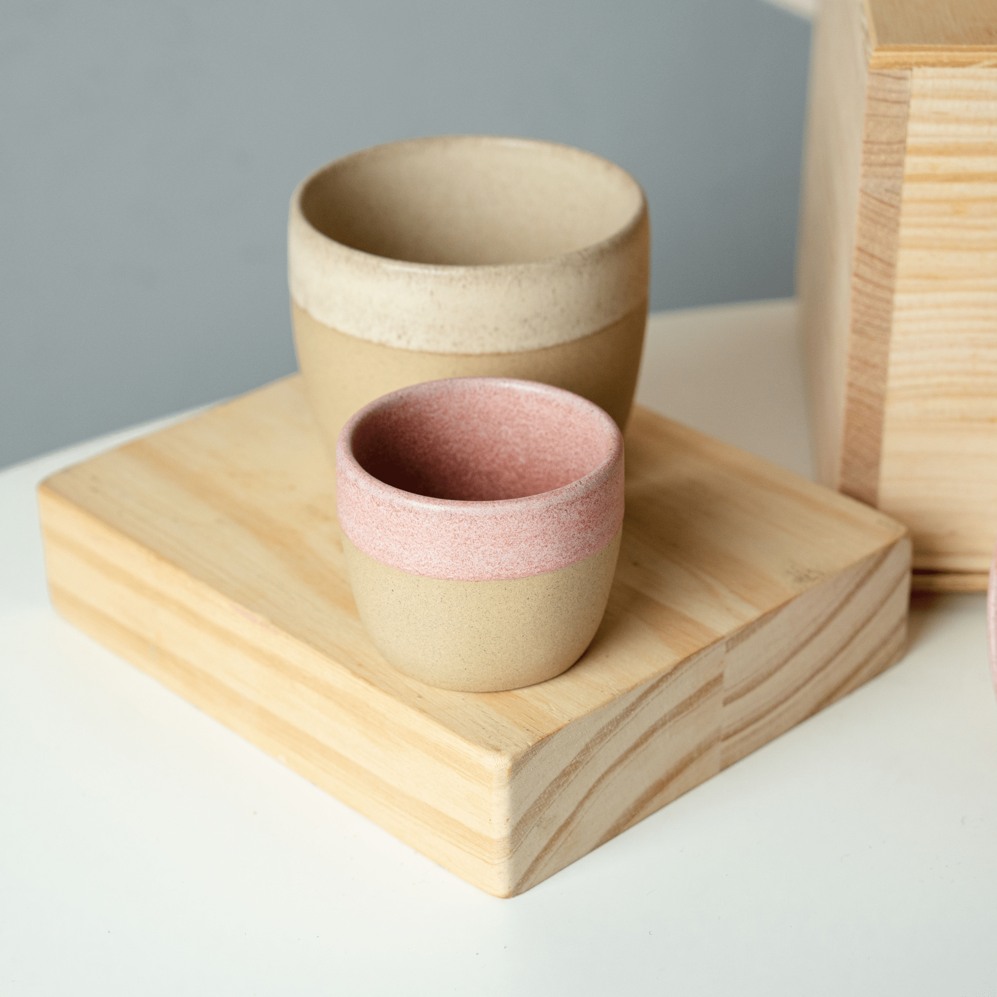 כוס קפוצ׳ינו סדרת עגלגלות - Ceramora כוסות לאטה