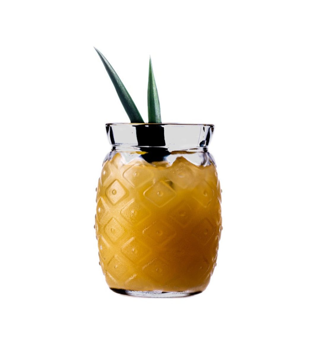 כוס תה\קפה קר | זכוכית | אננס - Ceramora